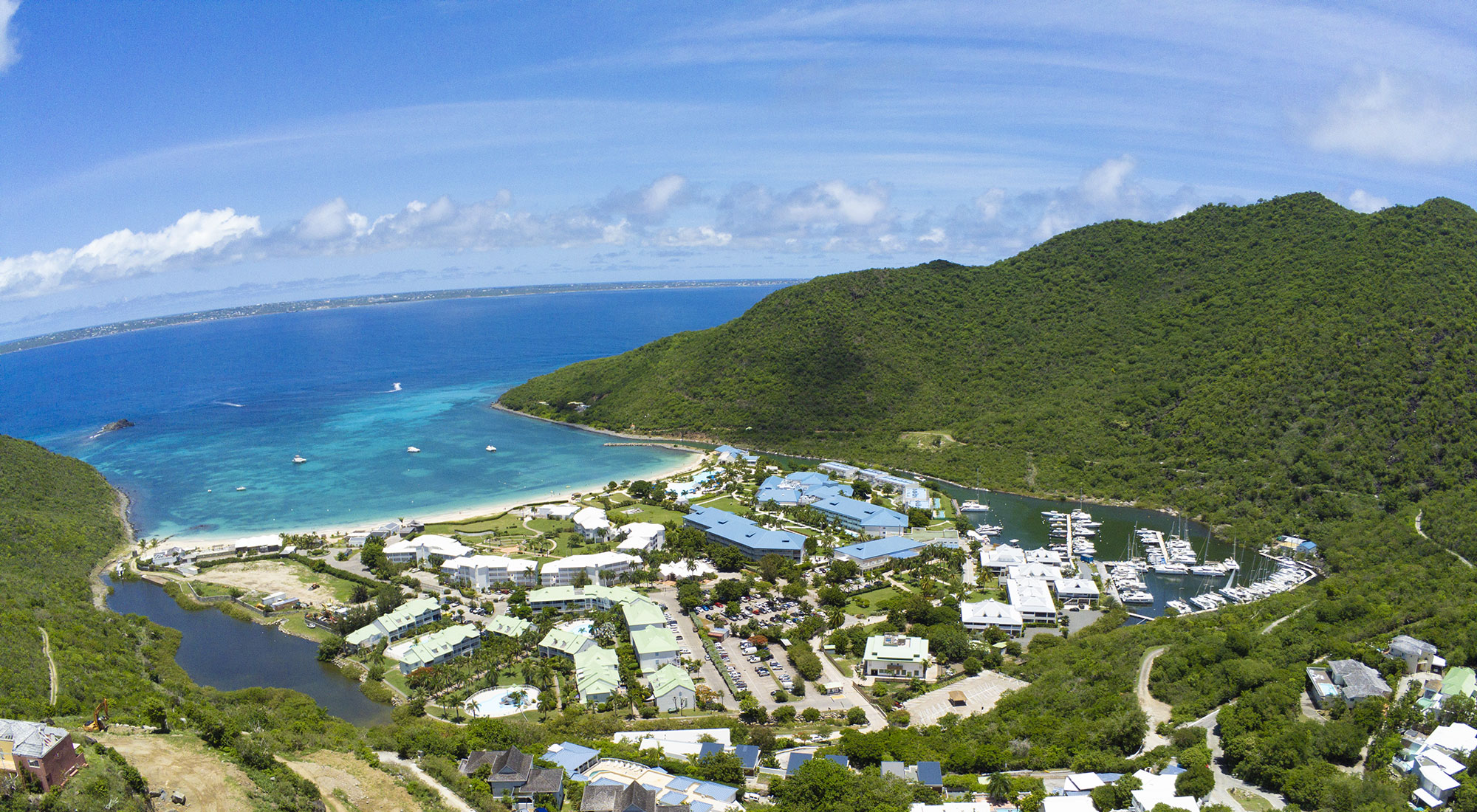 Anse Marcel from the Forest