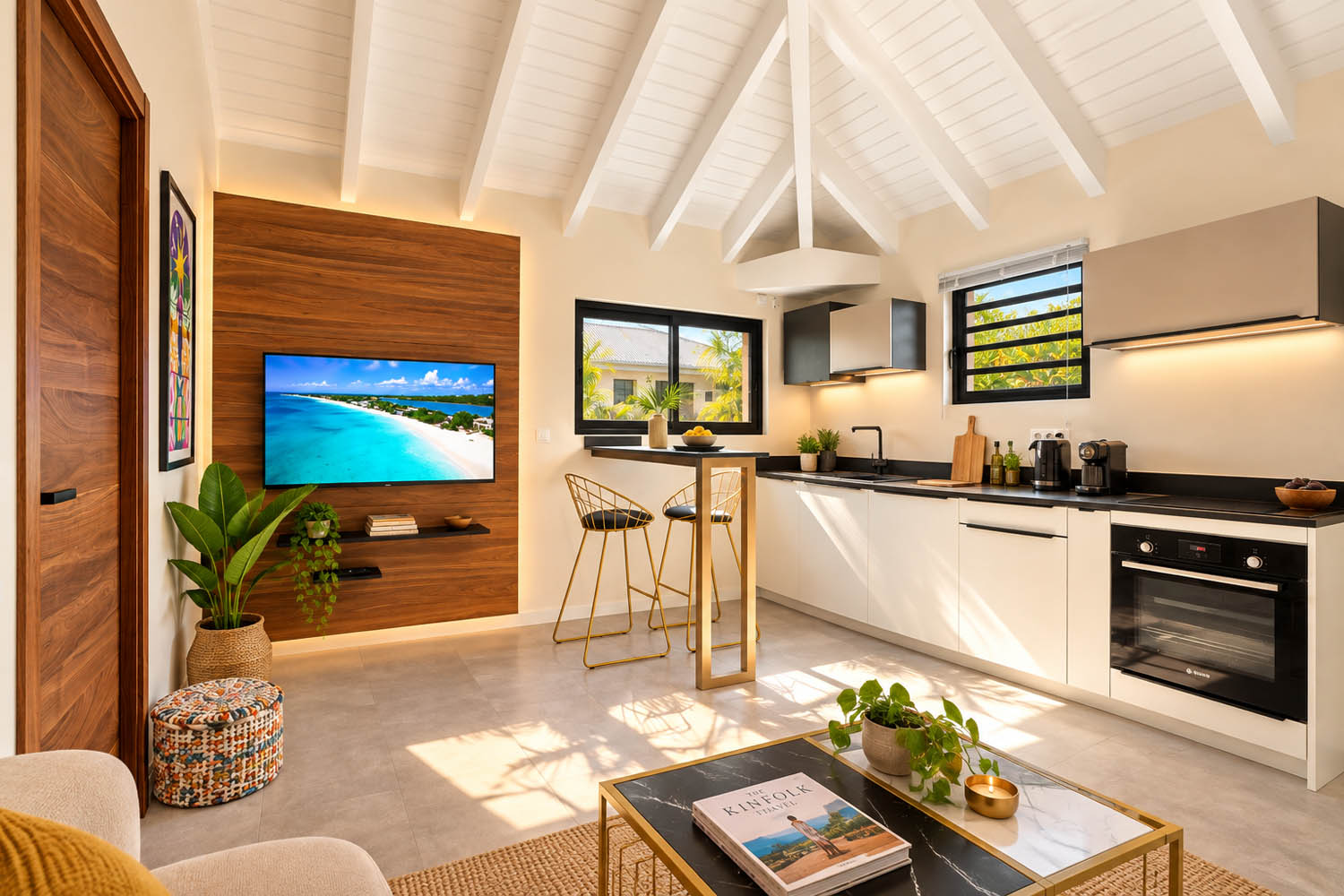 Suite Junior Caribéenne avec cuisine équipée, The Forest Anse Marcel, Saint-Martin